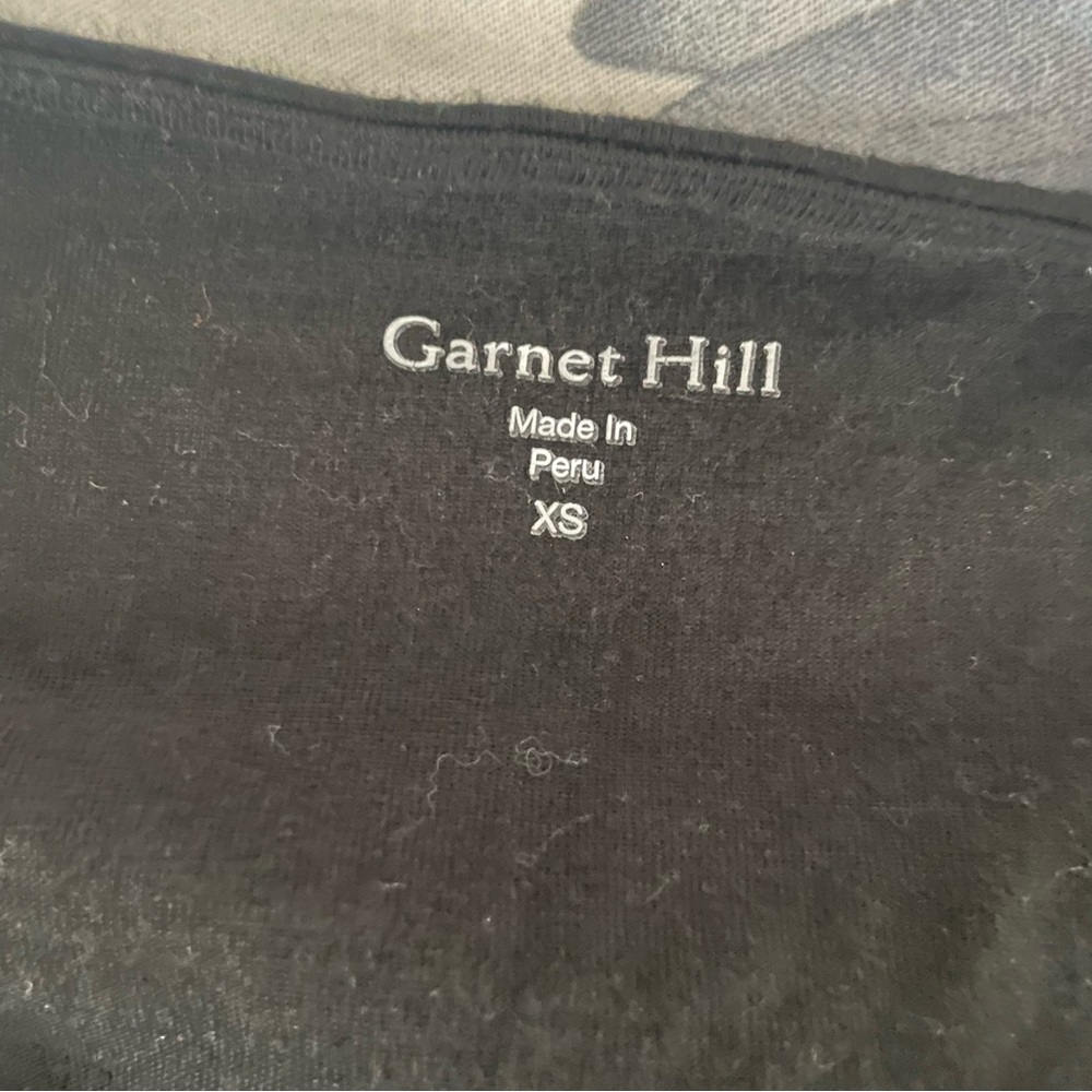 GARNET HILL Black Cap Sleeve Maxi Dress XS - Picture 7 of 8